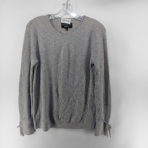 Banana Republic sweater women size medium gray - Picture 1 of 9